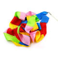 5 PCS 4m Colorful Children Toy Dancing Practices Dance Ribbons with Sticks, Random Pattern Delivery