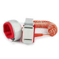 Happywalk Kids Safety Anti Lost Wrist Link Traction Rope with Induction Lock, Length: 2m(Red)