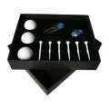 11 in 1 6 Golf Tees + Divot Tool + 3 Golf Balls Gift Box Set (Blue)
