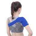 Elastic Sports Single Shoulder Support Guard, Size: 23 x 47cm(Blue)