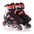 Children Thickened Bracket Roller Skates Skating Shoes, Size : M(Red)