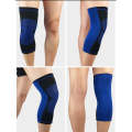 Outdoor Knee Leg Breathable Anti-collision Sports Protective Gear, Size: L(Blue)