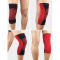 Outdoor Knee Leg Breathable Anti-collision Sports Protective Gear, Size: L(Red)