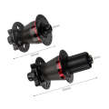 GUB 1421 Carbon Fiber Disc Bike Hub