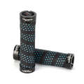 PROMEND GR-515 1 Pair Shock-absorbing Anti-skid Mountain Bike Grips Cover (Black Blue)