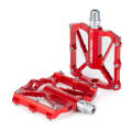 PROMEND PD-M40 1 Pair Mountain Bicycle Aluminum Alloy Bearing Pedals (Red)