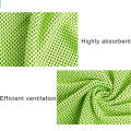 2 PCS Microfiber Fabric Gym Sports Towel Enduring Ice Towel, Size: 30*100cm(Green)