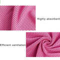 2 PCS Microfiber Fabric Gym Sports Towel Enduring Ice Towel, Size: 30*100cm(Magenta)