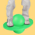 Bouncing Ball Explosion-proof Balance Outdoor Inflatable Exercise Jumping Balls Toys (Green)