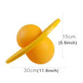 Bouncing Ball Explosion-proof Balance Outdoor Inflatable Exercise Jumping Balls Toys(Yellow)