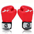 BONSEM Training Boxing Gloves for Adults(Red)