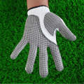 PGM Left Hand Sheepskin Anti-slip Particle Golf Men Gloves, Size: 22#