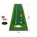 PGM Golf Four Colors Putting Mat Push Rod Trainer, Size: 75x300cm(Green)