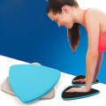1 Pair 17.8cm Fitness Exercise Core Training Abdominal Workout Gliding Discs Sliding Disc