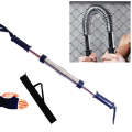 40kg Electroplating Spring Hand Grips Arm Strength Brawn Training Device + Hand Guard + Storage B...