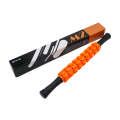 M2 Multifunctional Muscle Relaxation Gear Massage Stick Fitness Roller Rod Shaft (Orange)