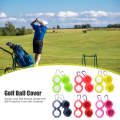 2 PCS Golf Silicone Double-ball Protective Sleeve(Colour)