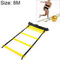 8 Meters 16 Knots Thick Section Pace Training Tough Durable Soft Ladder Football Training Wear Re...
