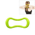 PP Double Massage Point Yoga Circle Fascia Stretching Ring Pilates Resistance Ring(Green)