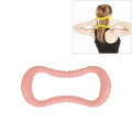 PP Double Massage Point Yoga Circle Fascia Stretching Ring Pilates Resistance Ring(Light Pink)