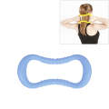 PP Double Massage Point Yoga Circle Fascia Stretching Ring Pilates Resistance Ring(Sky Blue)