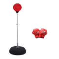Adult Base Version Height Adjustable Vertical PU Leather Vent Ball Boxing Speed Ball Family Fitne...