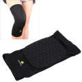 1 PC Beehive Shaped Sports Collision-resistant Lycra Elastic Knee Support Guard, Short Version, S...