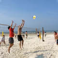 LEIJIAER LVB401 No.5 Explosion-proof Soft Volleyball Indoor Beach Practice Volleyball, Diameter: ...