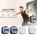 Unitree Pump Portable Home Gym Pump 4.4-44lbs Adjustable Resistance Cable Machine(Blue Orange)