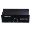 B833 Passive Speaker Stereo Switch Loudspeaker,  1 Input and 3 Output or 3 Input and 1 Output (Bl...