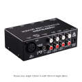 LINEPAUDIO B895 Five-channel Stereo Microphone Mixer with Earphone Monitoring(Black)