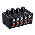 LINEPAUDIO B896 Four-channel Sassive Mixer (Black)