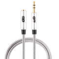 EMK 3.5mm Male to Female Gold-plated Plug Cotton Braided Audio Cable for Speaker / Notebooks / He...