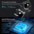 BMAX B2 Pro Windows 11 Mini PC, 8GB+256GB,  Intel Gemini Lake N4100, Support HDMI / RJ45 / TF Car...