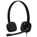 Logitech H151 Wired Headphone Single 3.5mm Earphone Gaming Headset Stereo with MIC