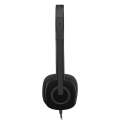 Logitech H151 Wired Headphone Single 3.5mm Earphone Gaming Headset Stereo with MIC