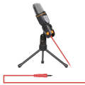 Yanmai SF666 Professional Condenser Sound Recording Microphone with Tripod Holder, Cable Length: ...