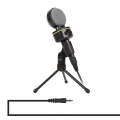 Yanmai SF-930 Professional Condenser Sound Recording Microphone with Tripod Holder, Cable Length:...