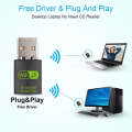 600M Bluetooth WiFi 2 in- 1 USB Network Adapter WiFi Signal Receiver