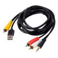 Coaxial Audio to 3.5mm + Dual RCA Converter