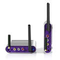 Measy AV550 5.8GHz Wireless Audio / Video Transmitter Receiver with Infrared Return, UK Plug