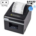 Xprinter N160II USB+Bluetooth Interface 80mm 160mm/s Automatic Thermal Receipt Printer, EU Plug
