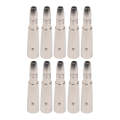 10 PCS LZ1164-1 6.35mm XRL Female to Male Audio Adapter