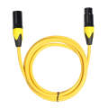 XRL Male to Female Microphone Mixer Audio Cable, Length: 1.8m (Yellow)
