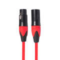 XRL Male to Female Microphone Mixer Audio Cable, Length: 3m (Red)
