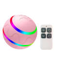 O1 Intelligent Remote Control Pet Toy Dog Training Luminous Ball (Pink)