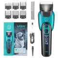 VGR V-208 Professional Pet Barber Electric Hair Clipper (Red)