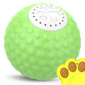 C1 5cm Intelligent Auto Pet Toy Cat Training Luminous Ball, No Remote Control (Green)