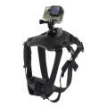 PULUZ Hound Dog Fetch Harness Adjustable Chest Strap Mount for GoPro Hero12 Black / Hero11 /10 /9...