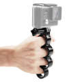 PULUZ Handheld Plastic Knuckles Fingers Grip Ring Monopod Tripod Mount with Thumb Screw for GoPro...
